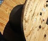 drewniane szpule na kable elektrotek